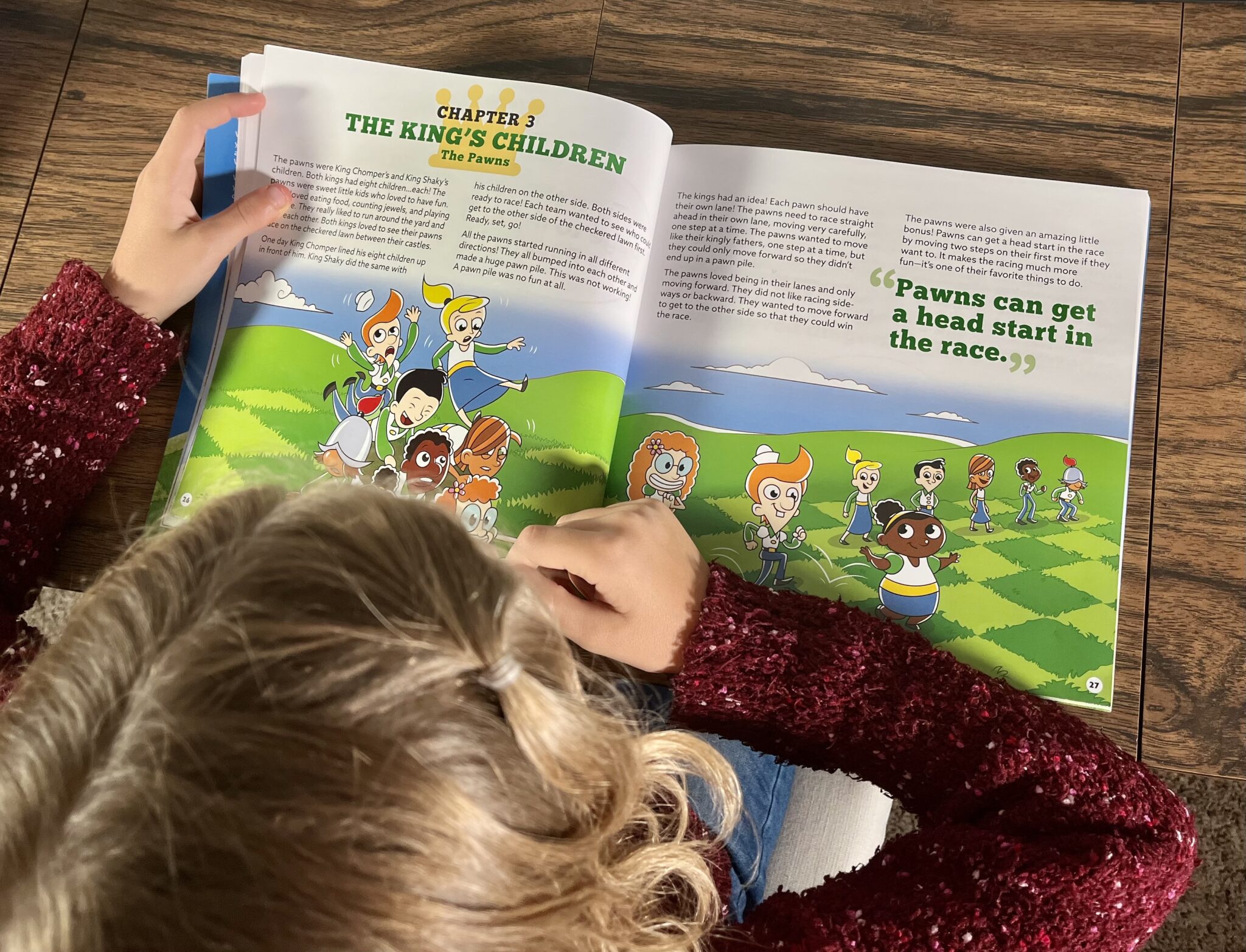 'Story Time Chess' Teaches Kids How To Play Chess 4 Story Time Chess story book with funny stories