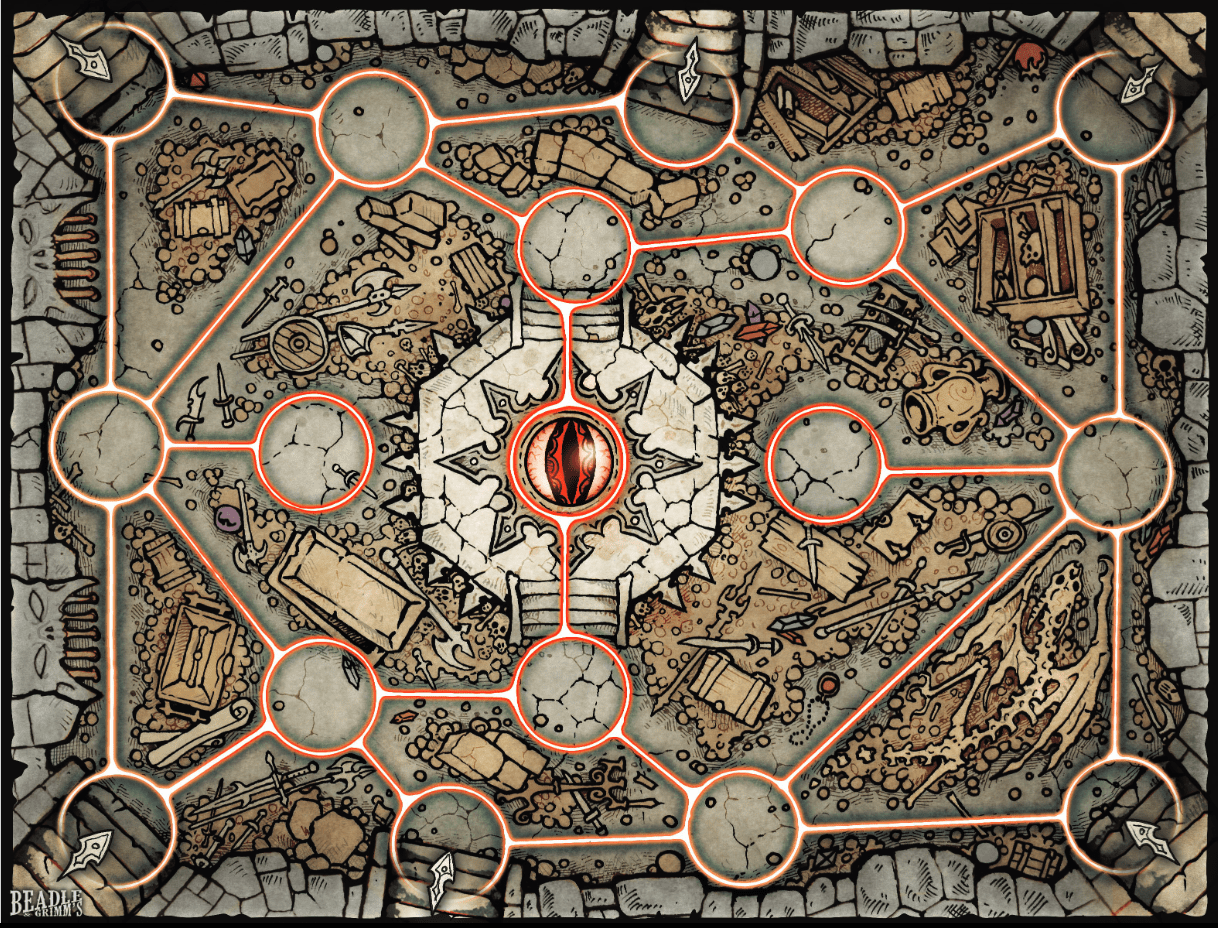 Beadle & Grimm's New Game 'Ring of Chaos' Is Half Passion Project, Half Mad Science Experiment 2 Ring of Chaos map