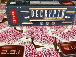 Decrypto cards on the table