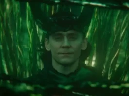 Closeup of Loki from the end of his show
