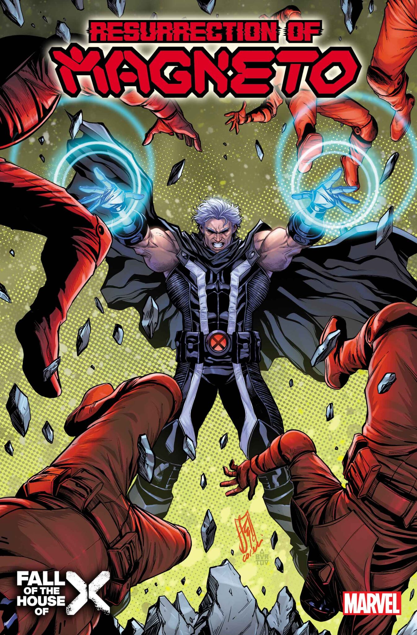 Resurrection of Magneto #4 cover