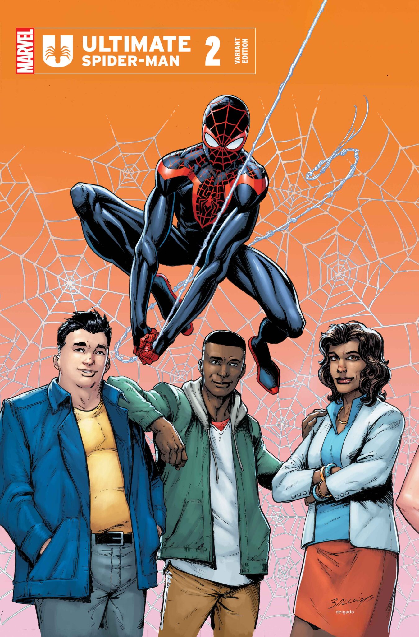 Ultimate Spider-Man  Connecting Variant Cover by MARK BAGLEY