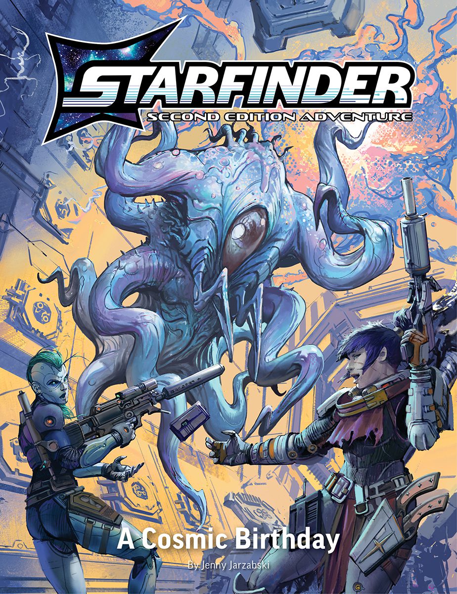 Starfinder Second Edition Playtest Adventure: A Cosmic Birthday cover