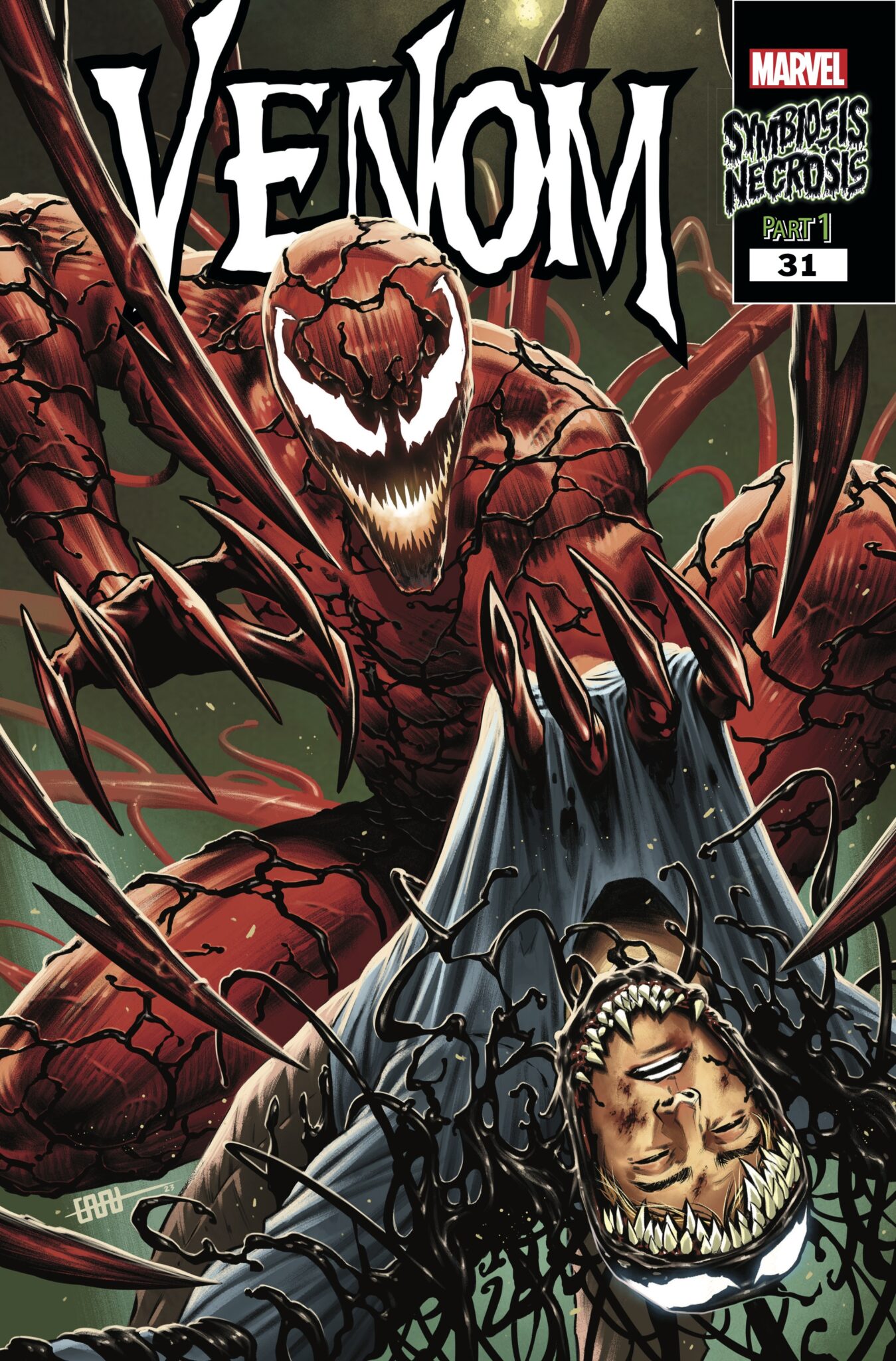 Symbiosis Necrosis Venom #31 cover