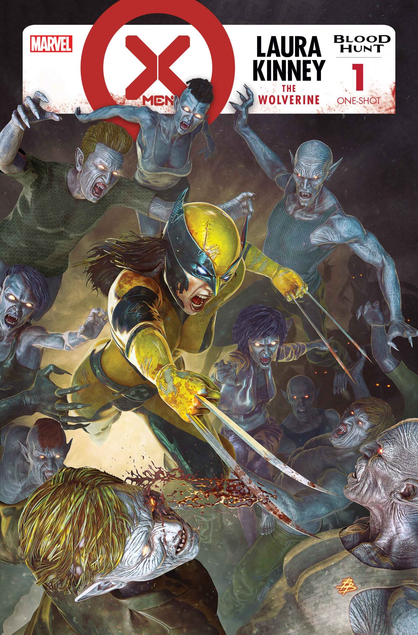 X-Men: Blood Hunt  Laura Kinney Wolverine cover