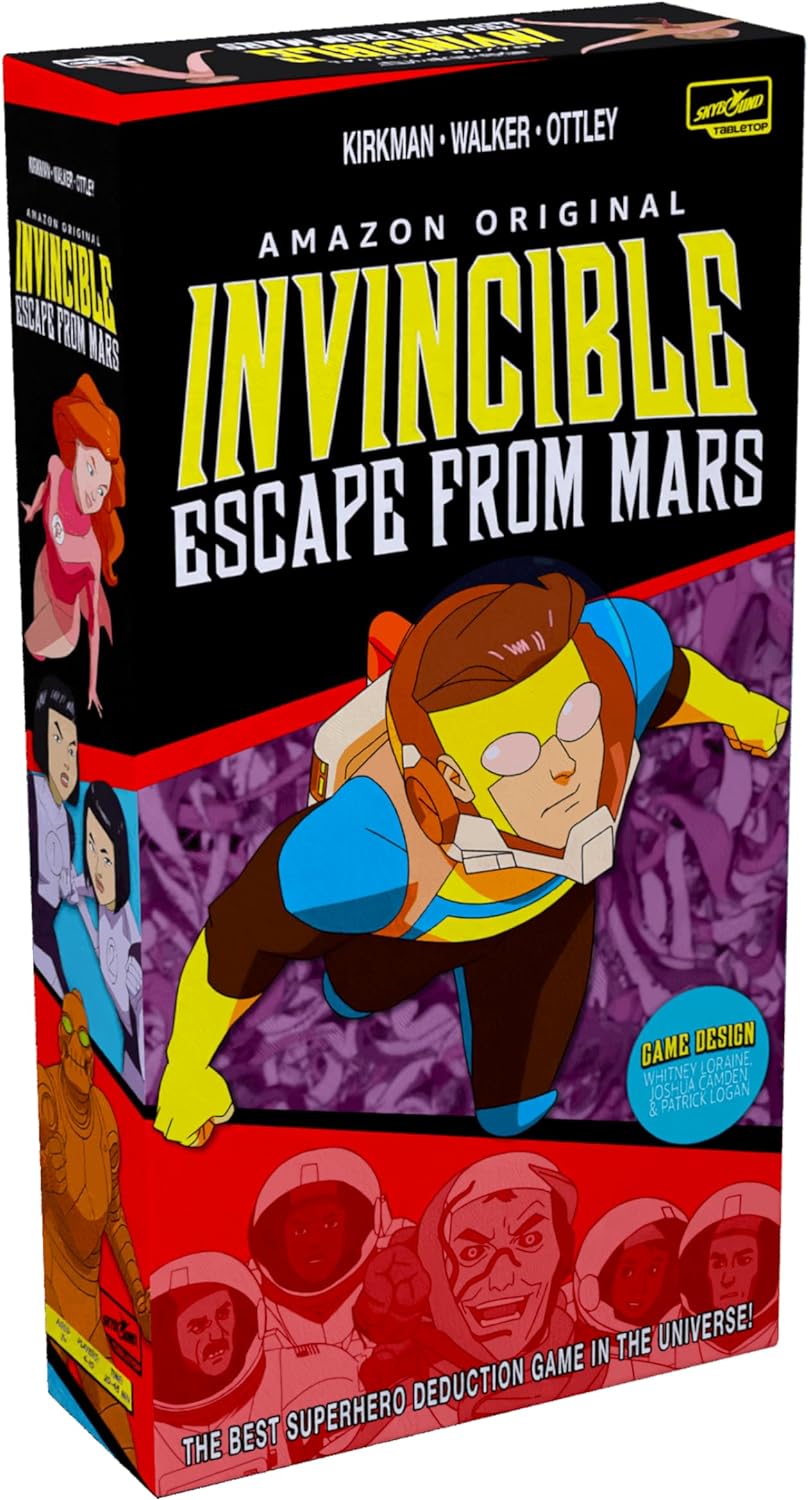 Invincible: Escape from Mars box