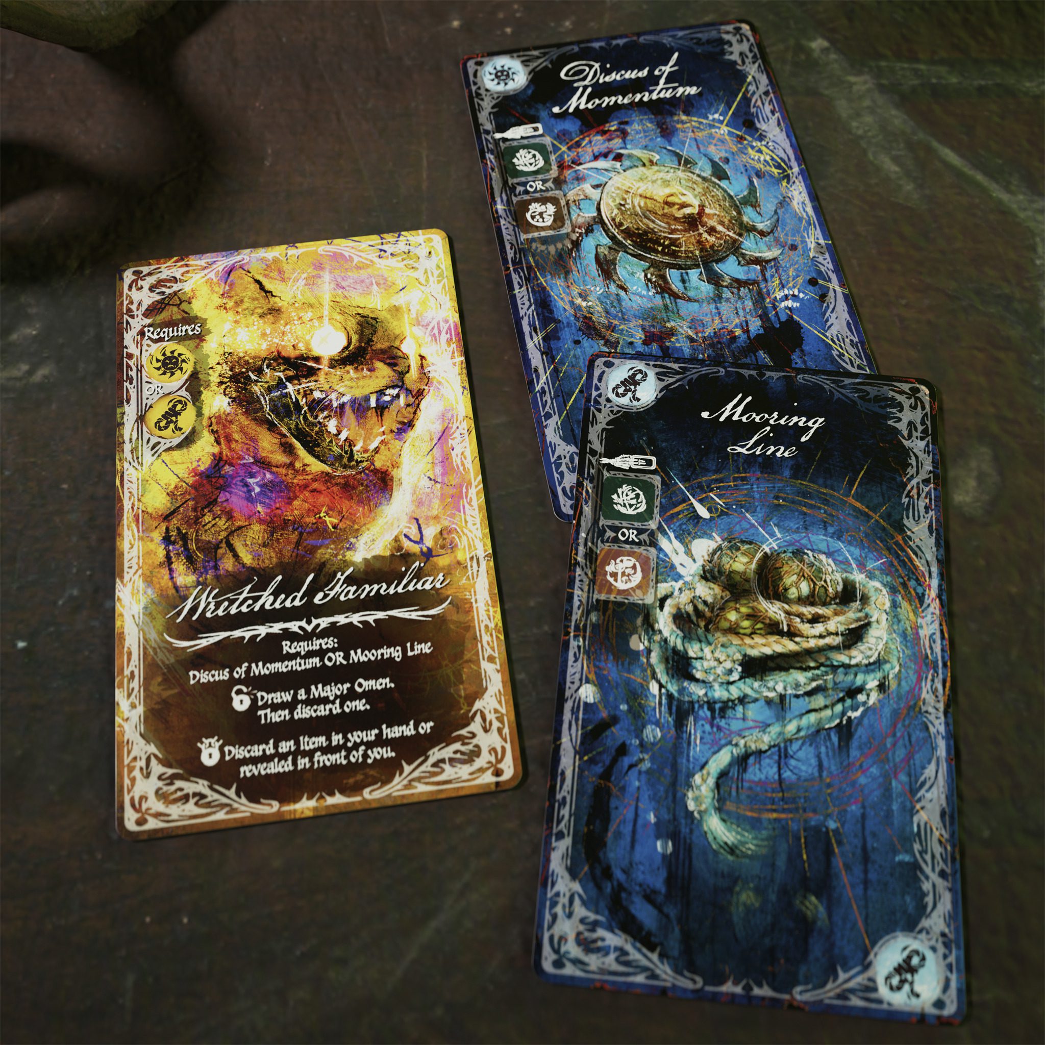 Betrayal Deck of Lost Souls cards