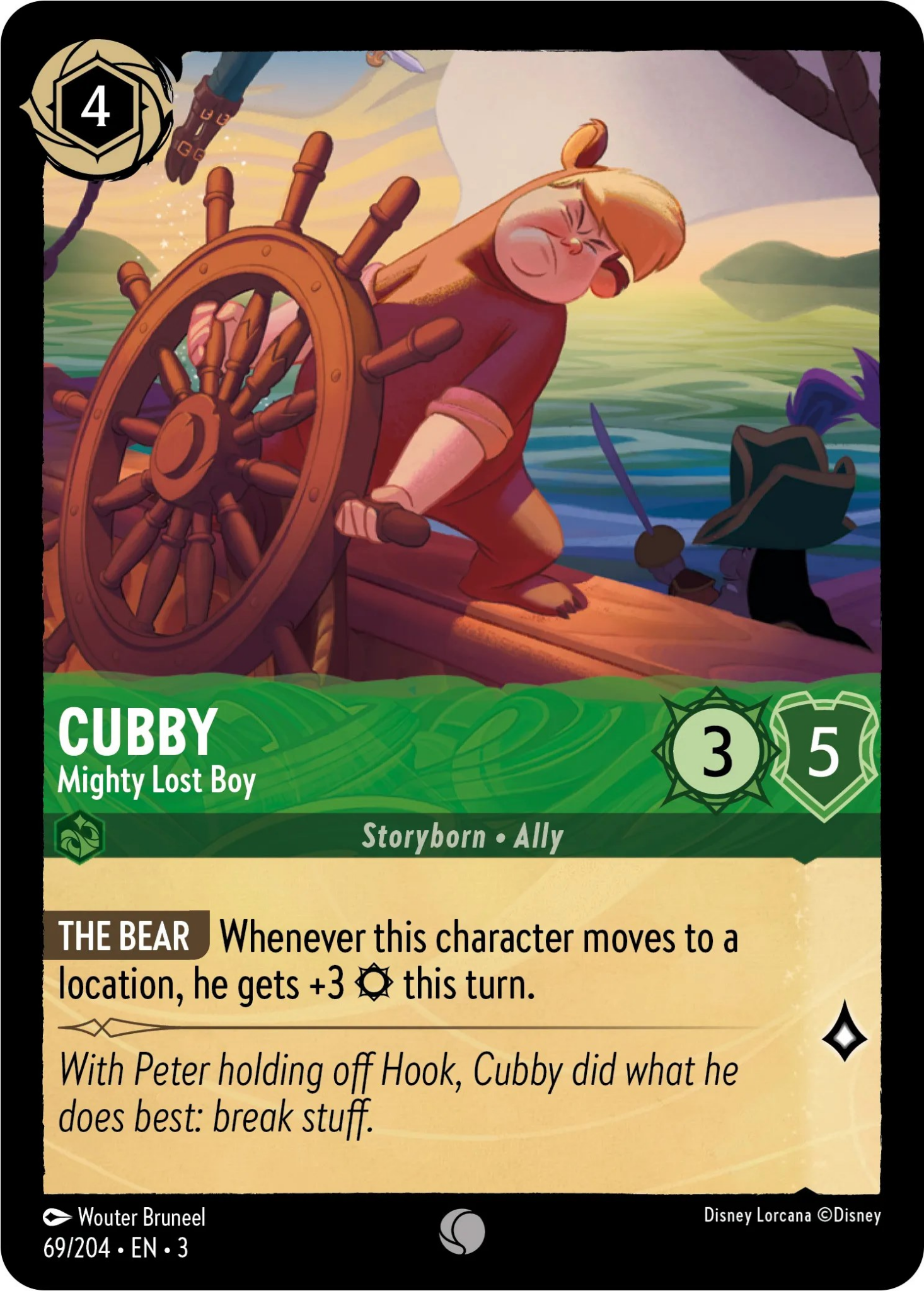 Cubby Lorcana Card