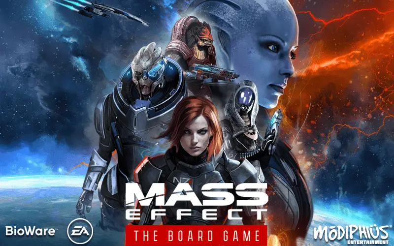Mass Effect The Board Game art