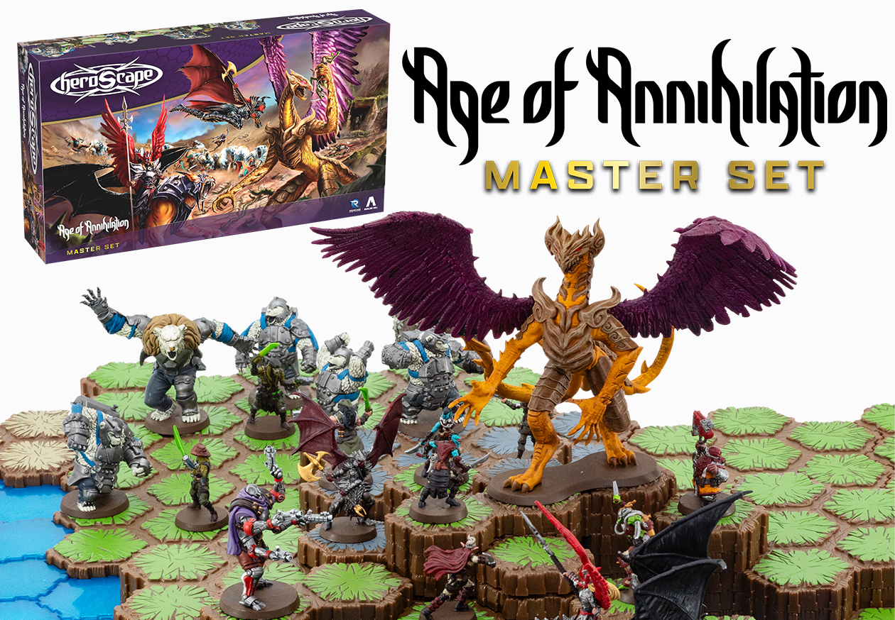 Hasbro And Renegade Games Announce Return Of Heroscape In Time For Game's 20th Anniversary 1 Heroscape Age of Annihilation Master Set: