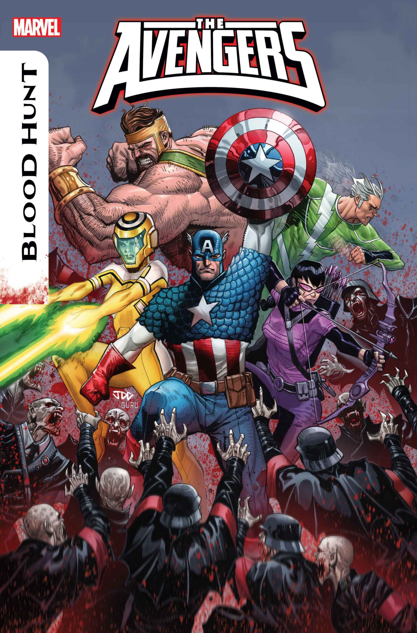 Avengers #14 Blood Hunt cover