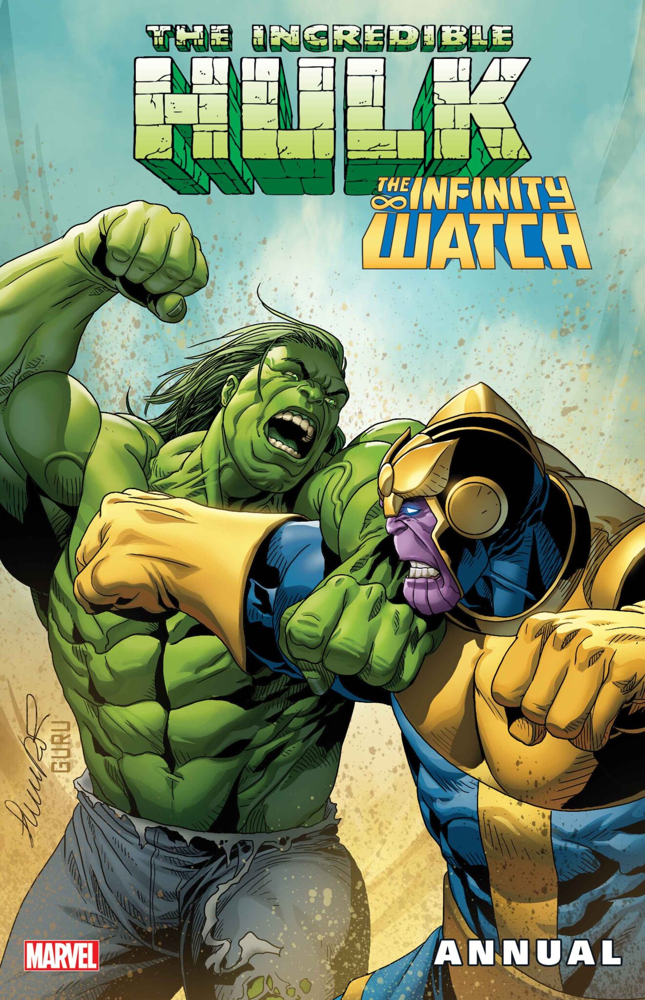 Infinity Watch Incredible Hulk Annual cover