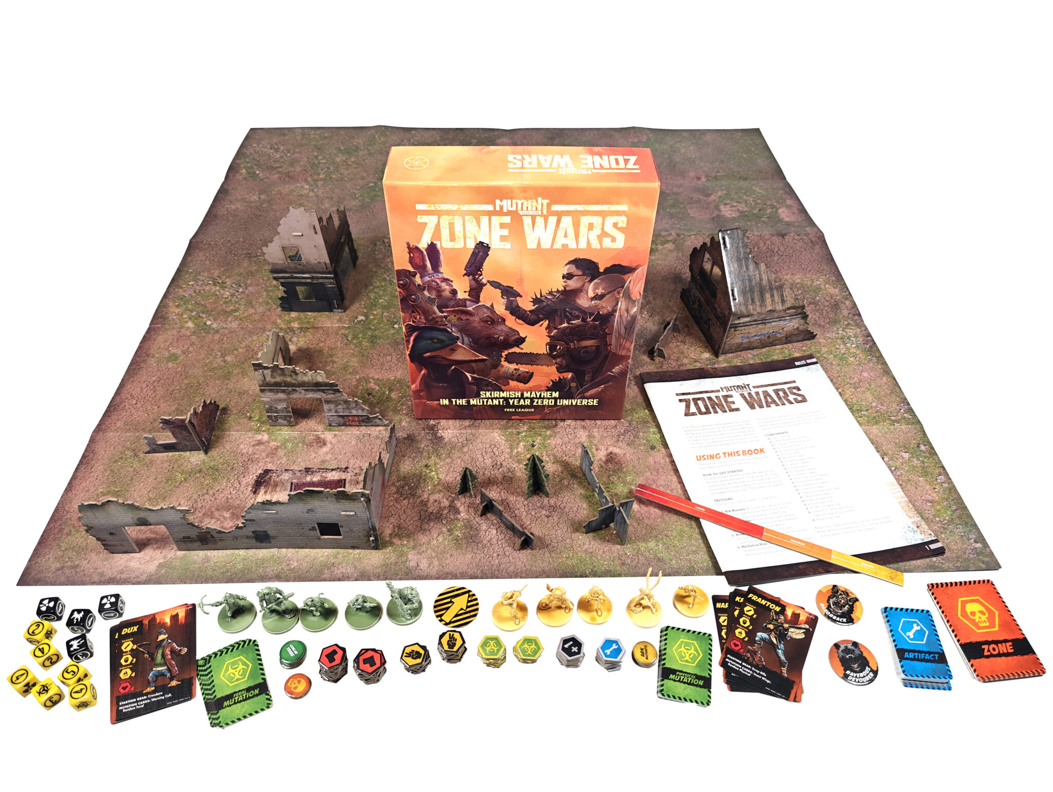  Mutant Year Zero: Zone Wars core set