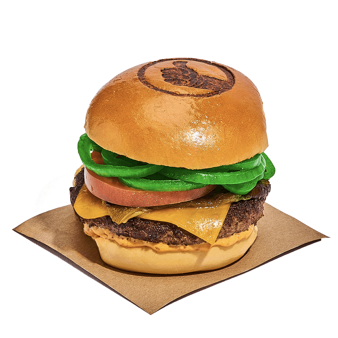 GrubHub Fallout Nuka Blast Burger 