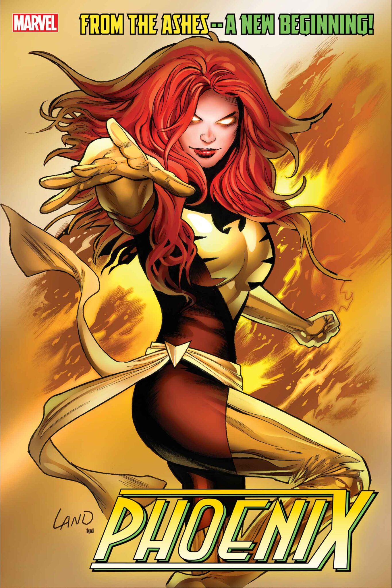 Prepare For The Rebirth Of Jean Grey And X-Force With New Variant Covers 3 Variant Cover by GREG LAND