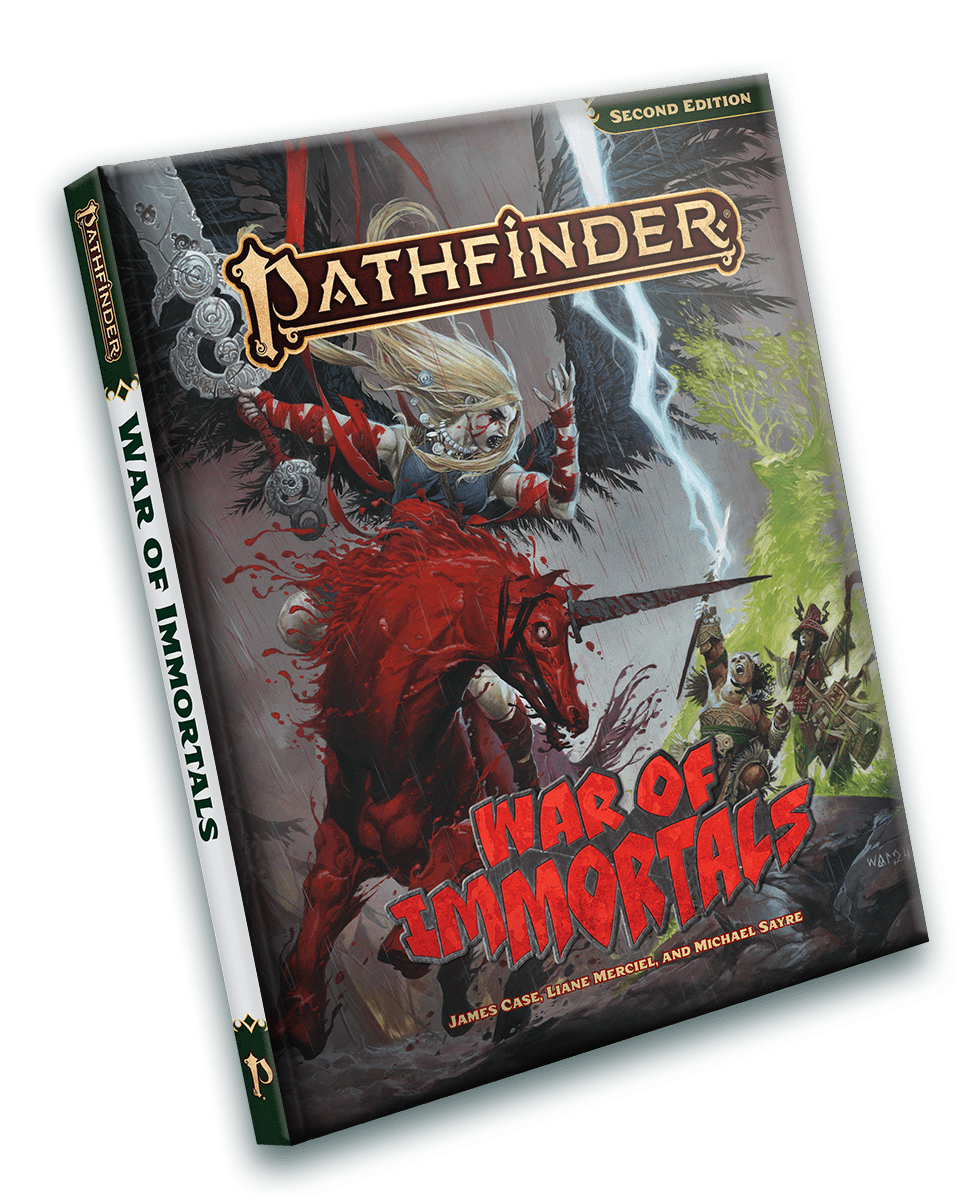 Pathfinder War of Immortals cover