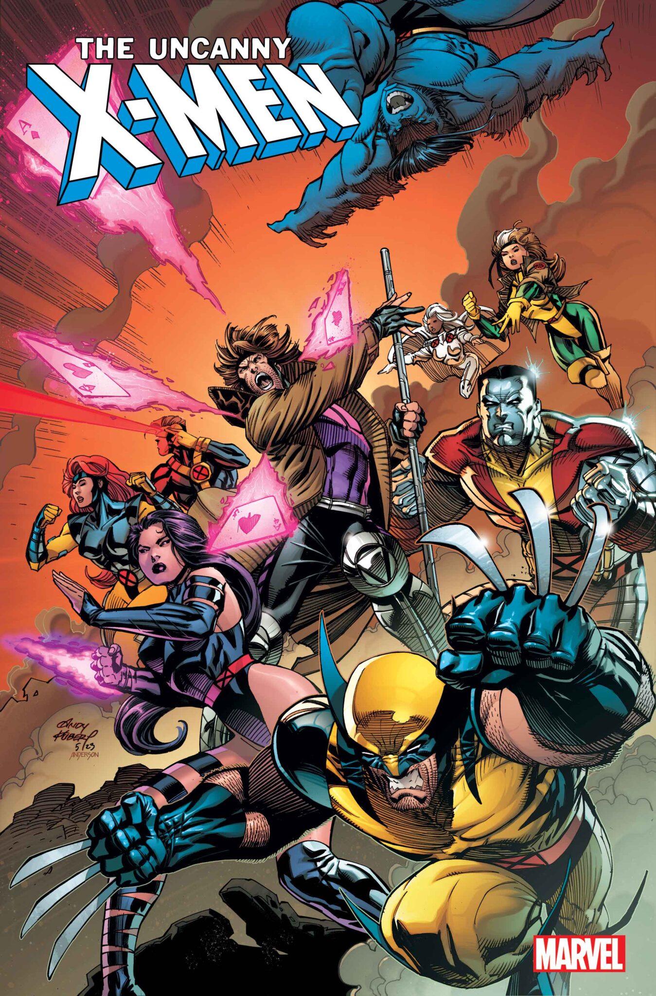 Uncanny X-Men Variant Cover by ANDY KUBERT