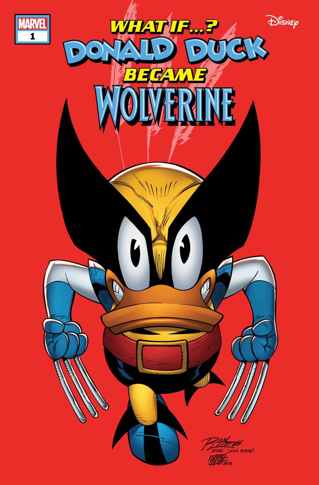 What If...? Donald Duck Became Wolverine Ron Lim cover