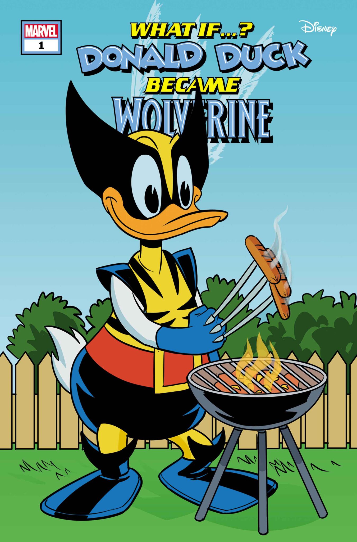 What If...? Donald Duck Became Wolverine Phil Noto cover