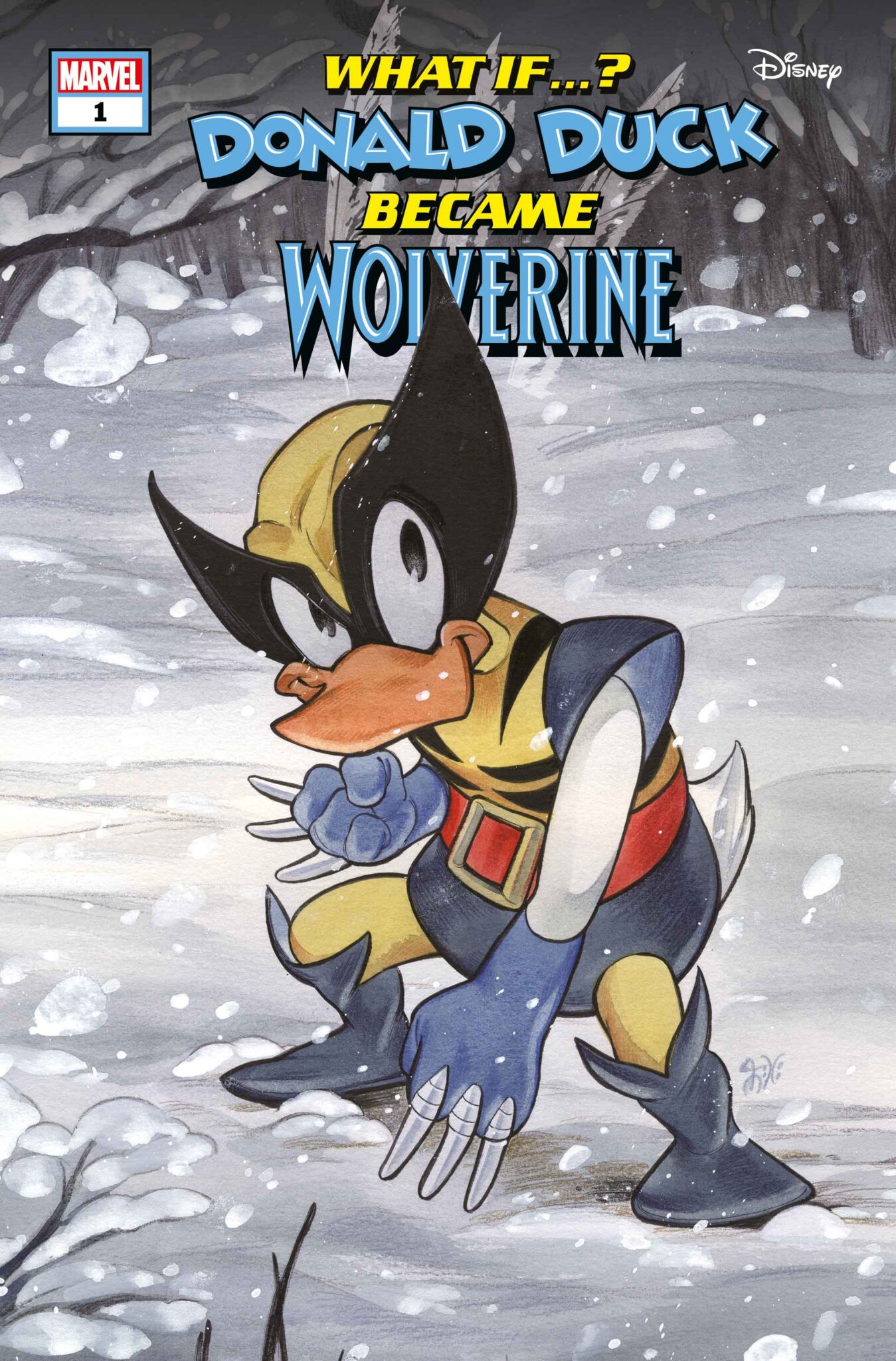 What If...? Donald Duck Became Wolverine Peach Momoko Cover