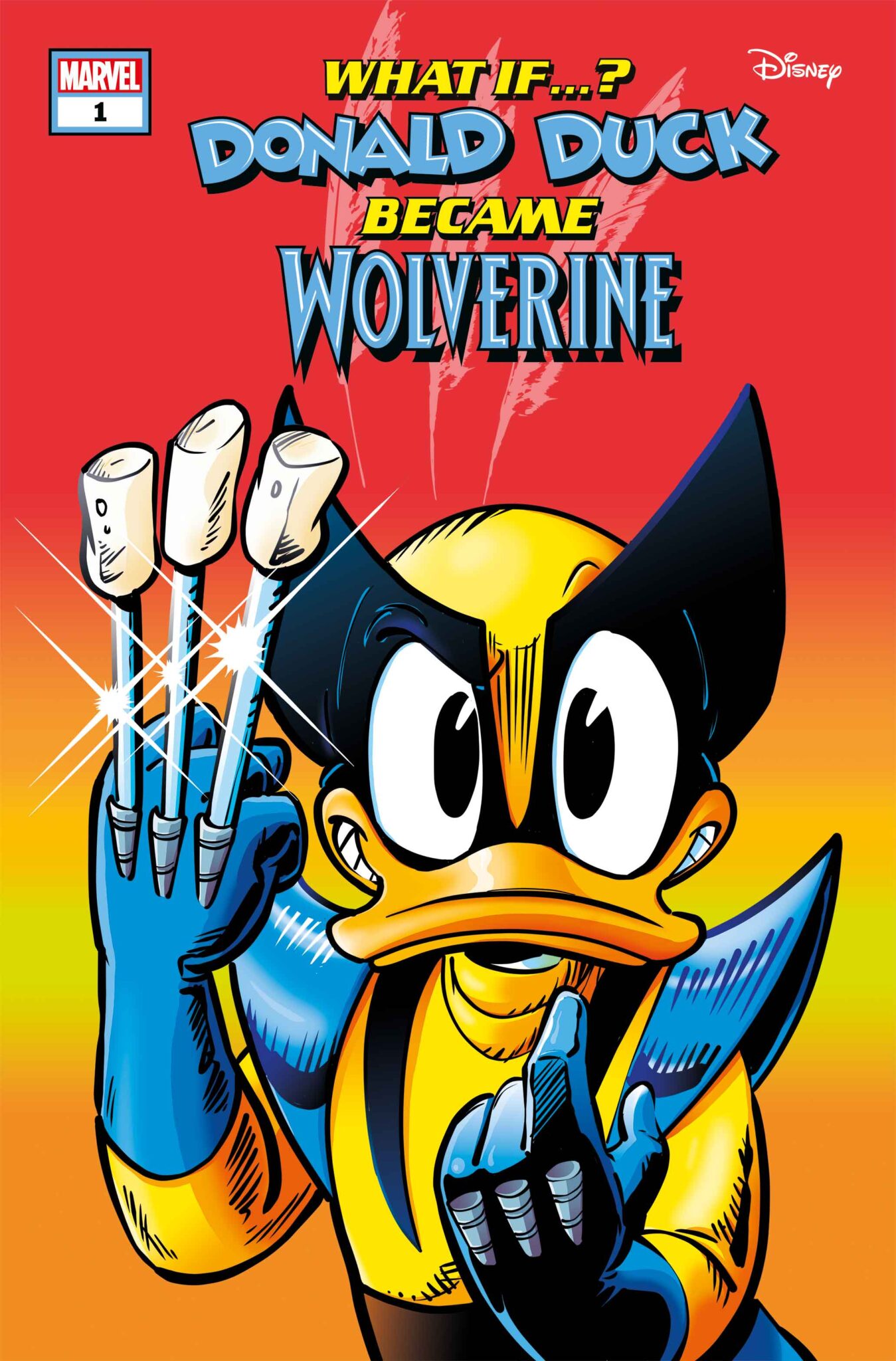 What If...? Donald Duck Became Wolverine cover