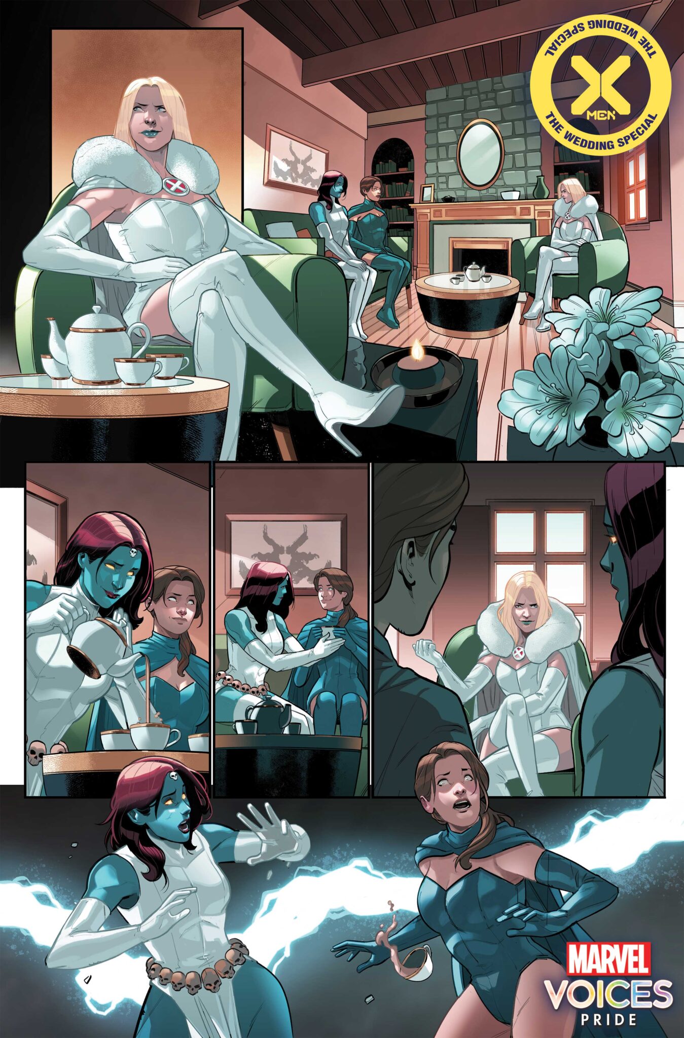  X-Men: The Wedding Special Ha Lee/Byrne preview