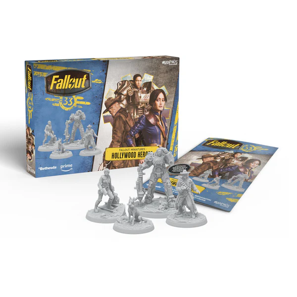 Fallout Wasteland Warfare Amazon Prime Minis
