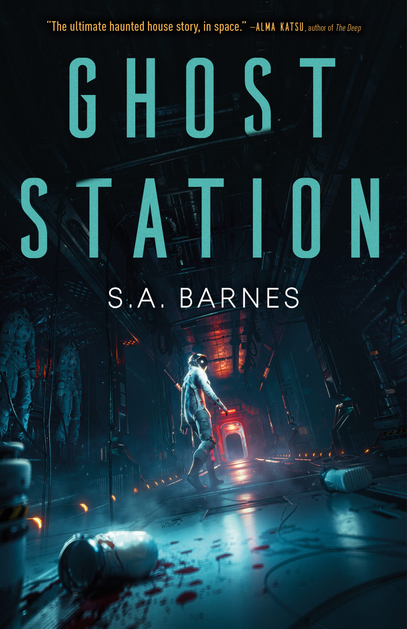 Ghost Station by S.A. Barnes Cover