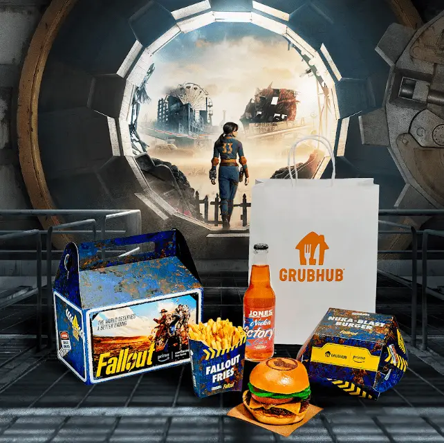 GrubHub Nuka Blast Burger Meal