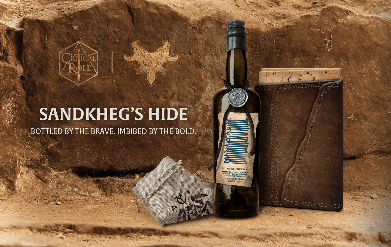 Critical Role Sandkheg's Hide bottle