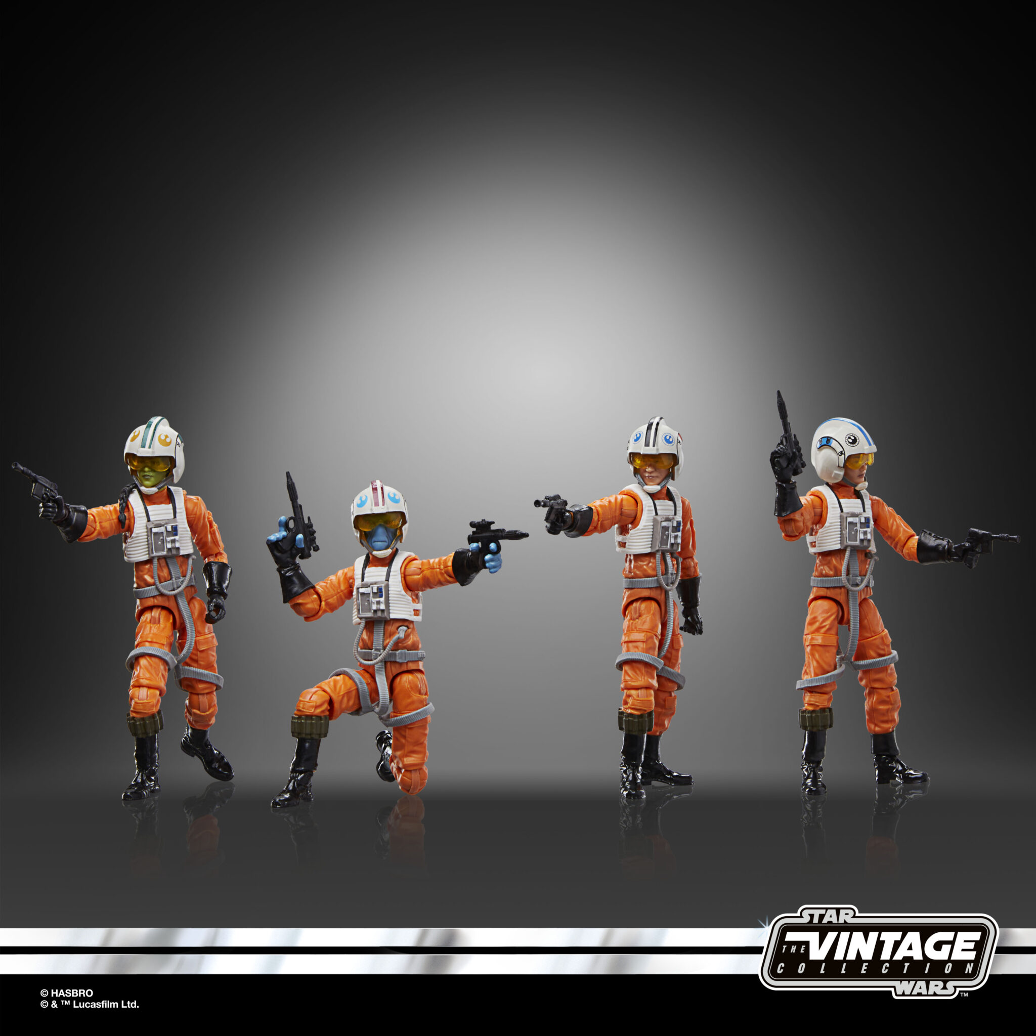 STAR WARS: THE VINTAGE COLLECTION X-WING PILOT 4-PACK 