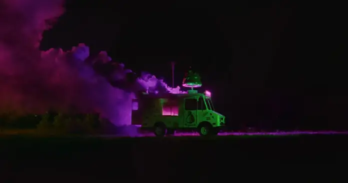 I Saw the TV Glow van
