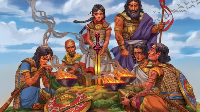Art from the RuneQuest starter set