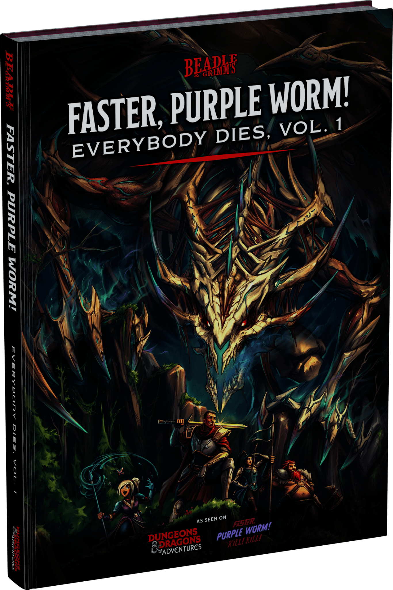 The Joy Of TPK: How Beadle & Grimm's Found The Brighter Side Of Death In Faster, Purple Worm! Everybody Dies Vol. 1 1 Faster, Purple Worm! Everybody Dies Vol. 1 cover