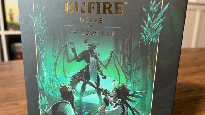 Kinfire Delve: Callous Lab on the table