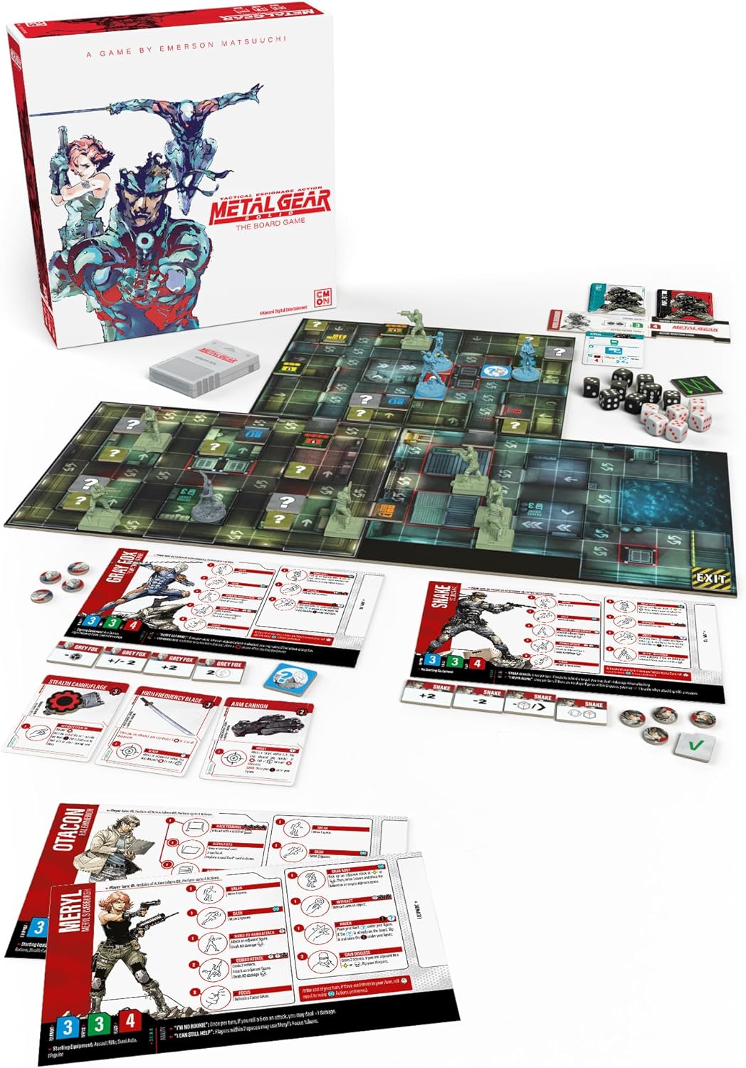 Metal Gear Solid: The Board Game Is A Fitting Tribute To A Gaming Classic 1 Metal Gear Solid: The Board Game