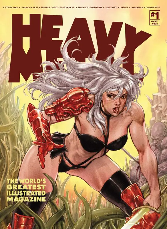 Heavy Metal Magazine Makes Grand Return With Mind-bending Art And Stories From All-Star Lineup Of Creators 16 Heavy Metal #1 Escorza Bros Cover
