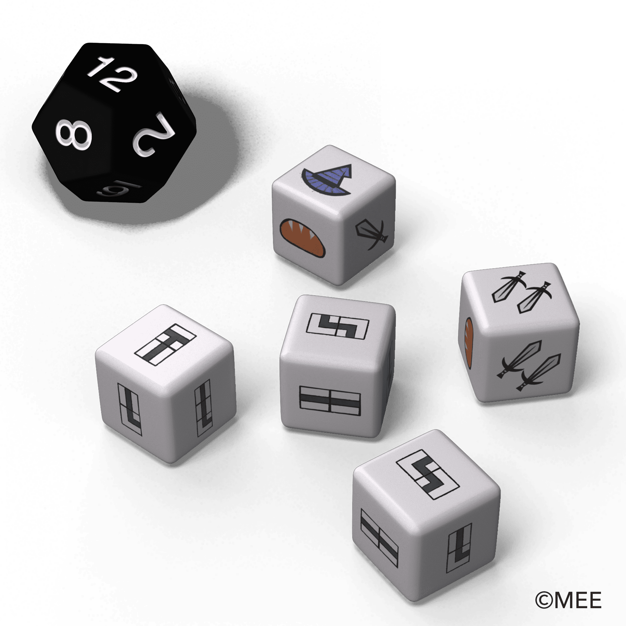 Office Dog Games Announces New The Hobbit Adventure Game From Reiner Knizia 3 The Hobbit: There & Back Again dice