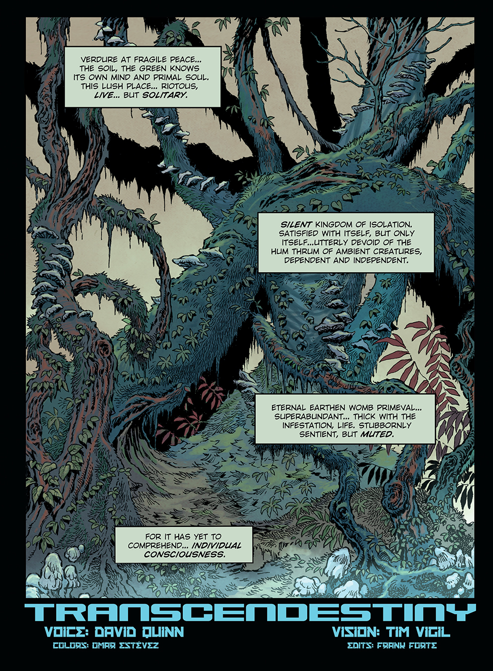Heavy Metal Magazine Makes Grand Return With Mind-bending Art And Stories From All-Star Lineup Of Creators 5 "Transcendestiny" by David Quinn (Faust, Addiction) and Tim Vigil (Faust, Gothic Nights)