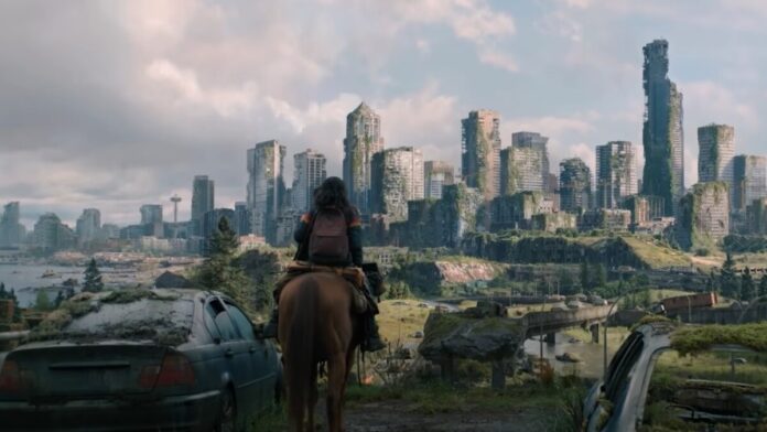 Ellie and Dina arrive in Seattle from The Last of Us
