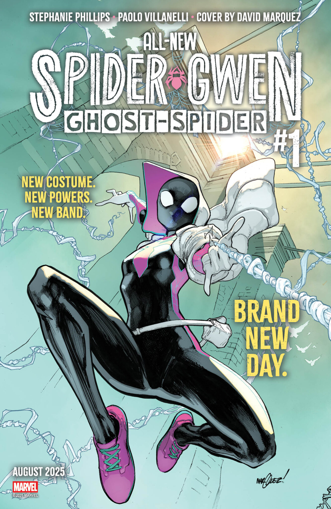 It's A Brand New Day For Gwen Stacy In All-New Spider-Gwen: The Ghost Spider 1 All-New Spider-Gwen: The Ghost Spider #1 cover