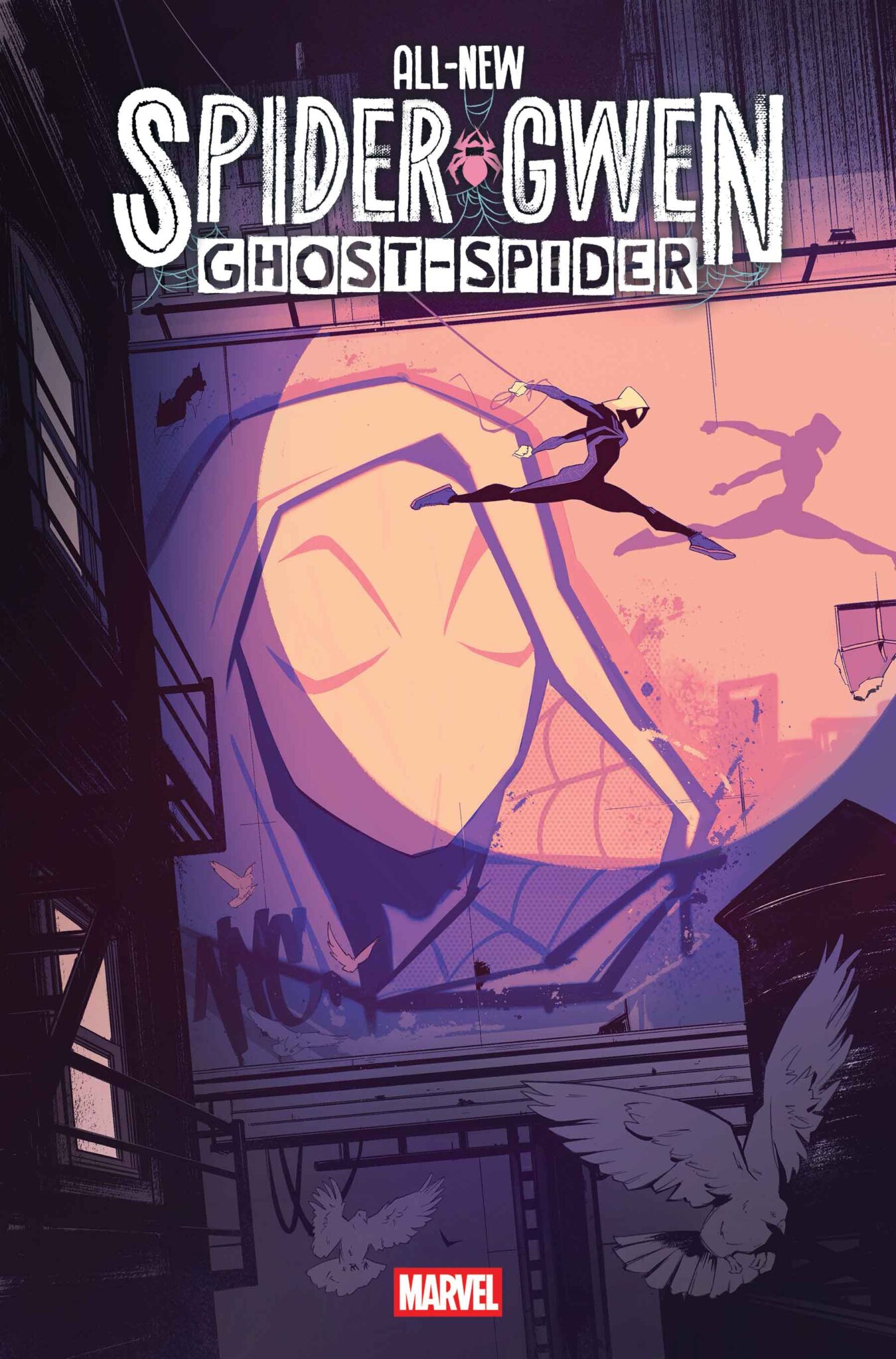 It's A Brand New Day For Gwen Stacy In All-New Spider-Gwen: The Ghost Spider 2 All-New Spider-Gwen: The Ghost Spider #1 Variant Cover by NOGI SAN