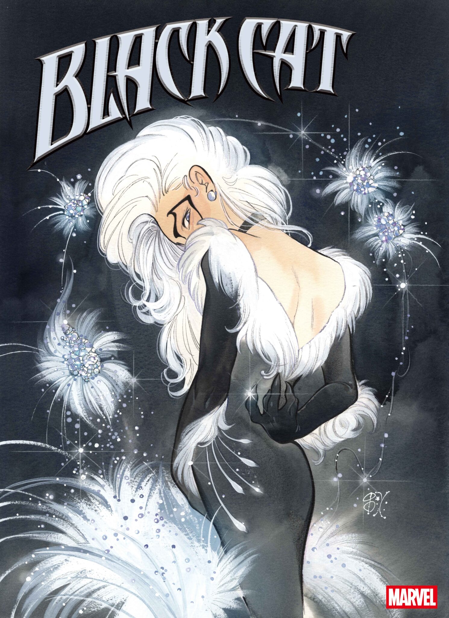 G. Willow Wilson Will Take Black Cat From Super Thief To Super Hero In New Solo Series 3 Black Cat #1 Variant Cover by PEACH MOMOKO