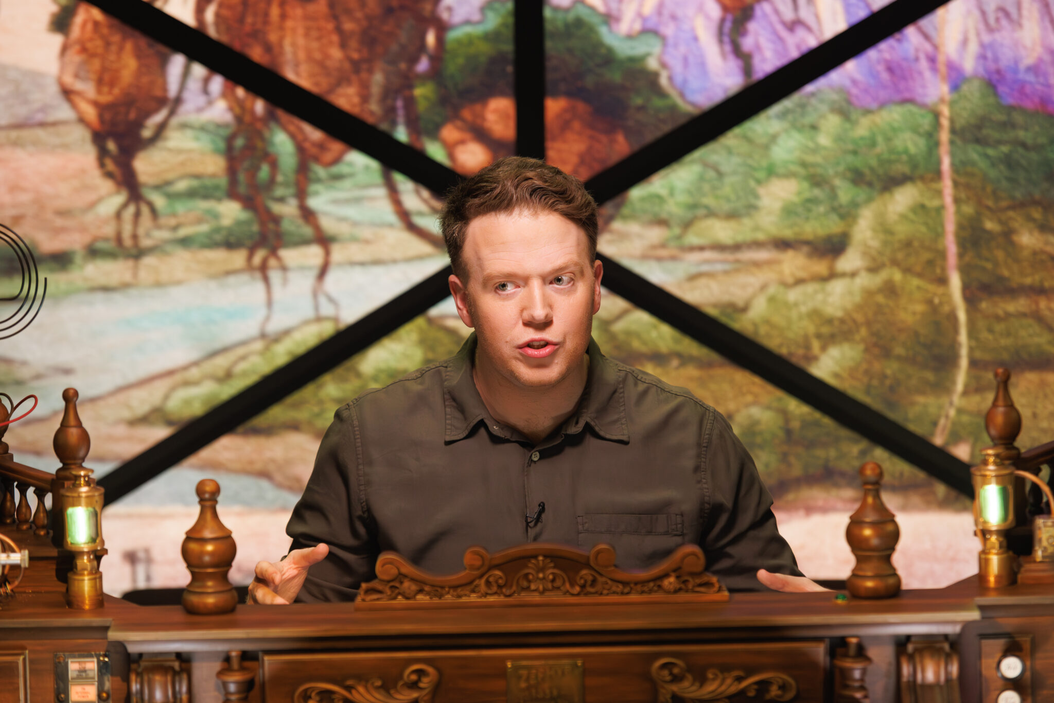 Dimension 20's Intrepid Heroes Take To The Skies In New Cloudward Ho! Trailer 4 Brennan Lee Mulligan in Dimension 20's Cloudward Ho!