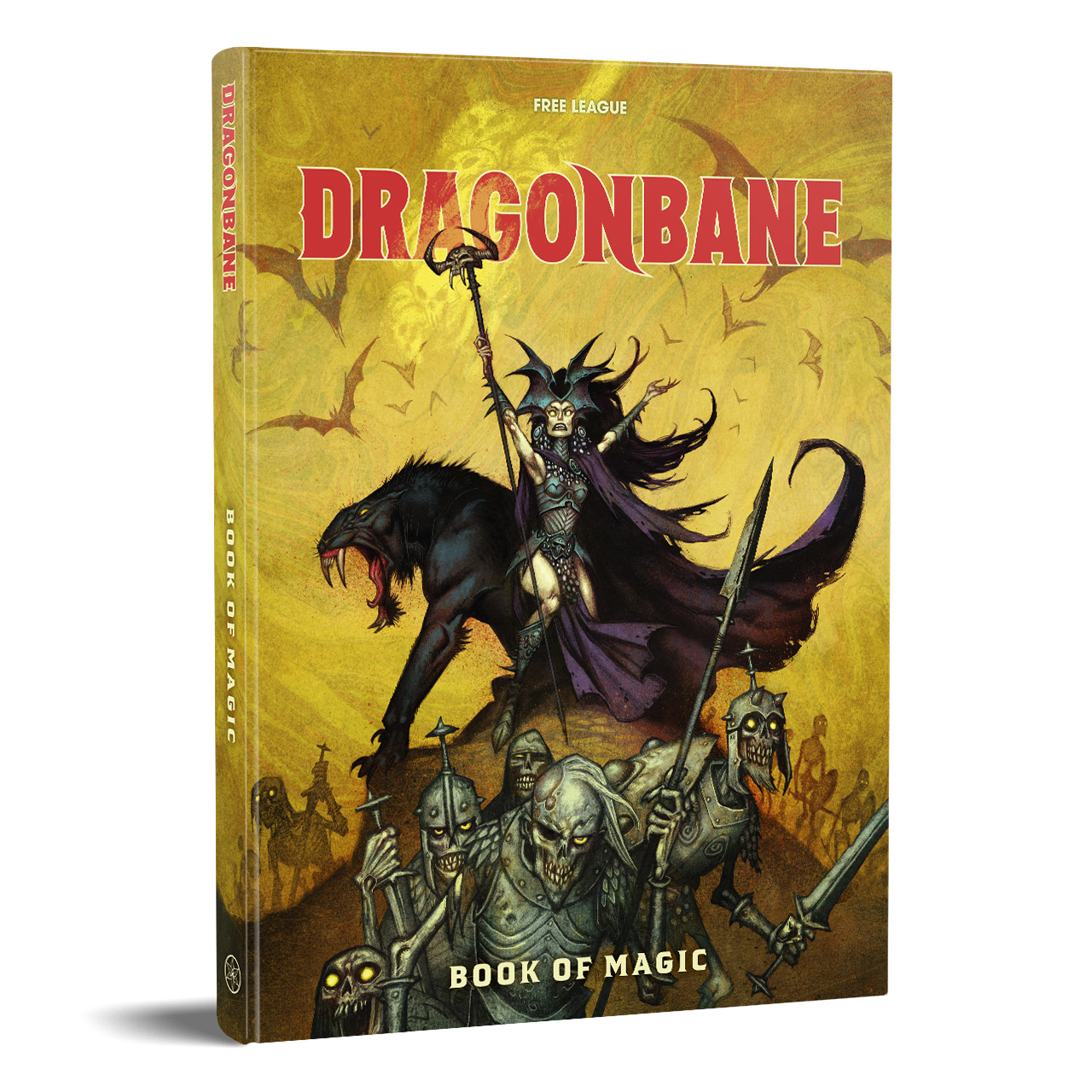 Free League Announces Double Header Dragonbane Kickstarter 5 Dragonbane The Book of Magic cover