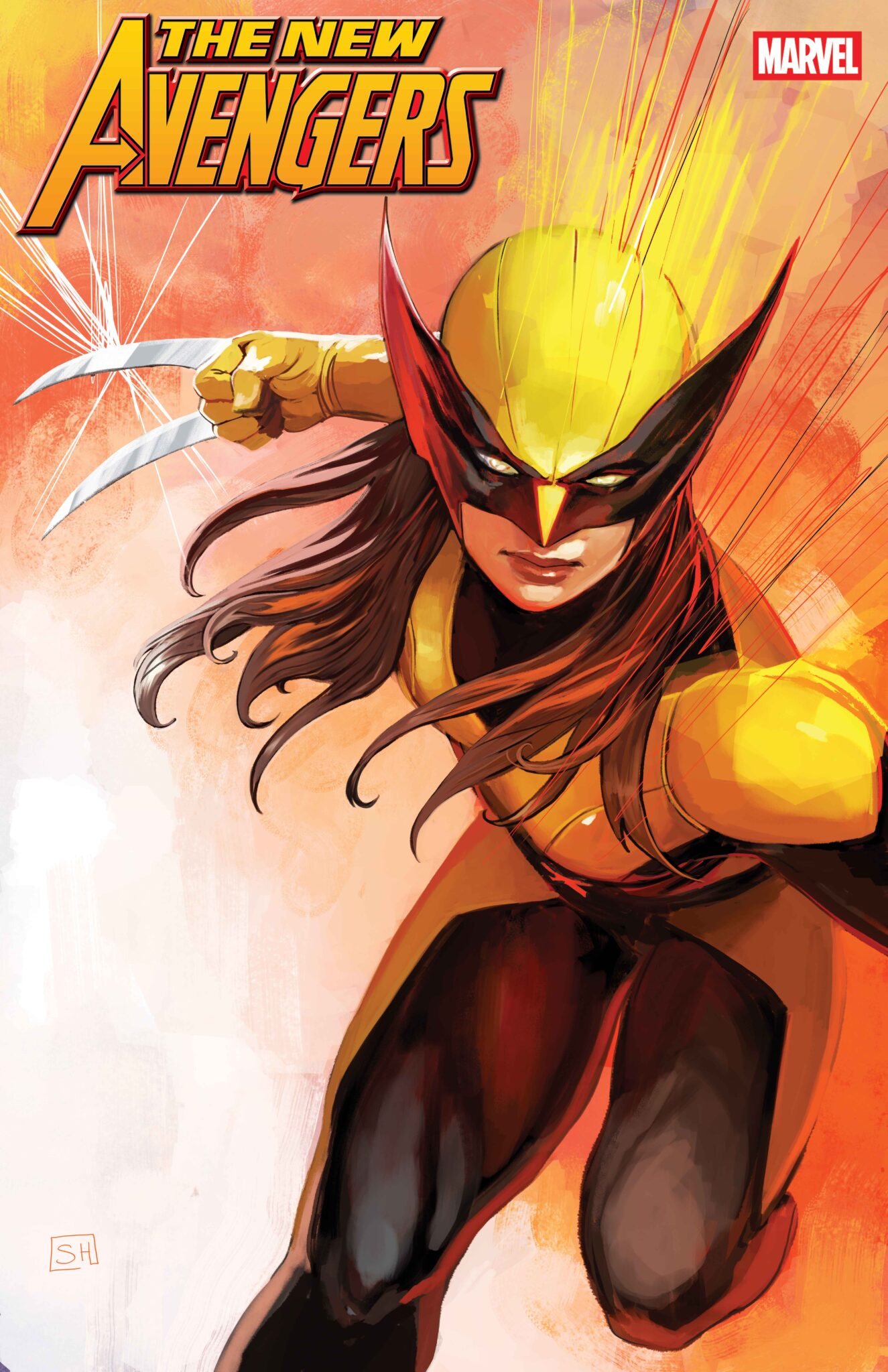 Marvel Reveals New Thunderbolts Team Will Actually Be New Avengers 6 New Avengers #1 Variant Cover by STEPHANIE HANS