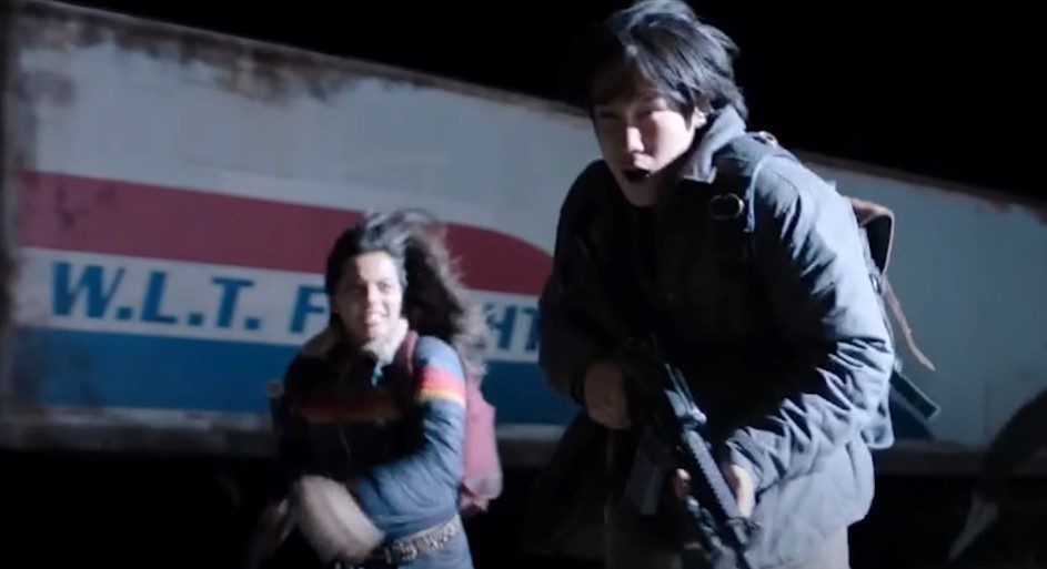 The Last of Us Crosses a Line 1 Jesse and Dina run from danger on The Last of Us
