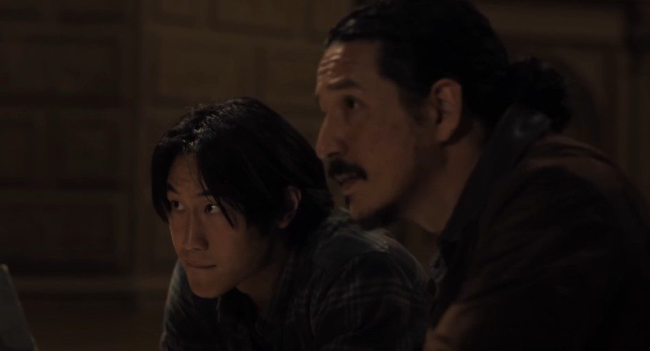 Jesse and Tommy in conversation from The Last of Us
