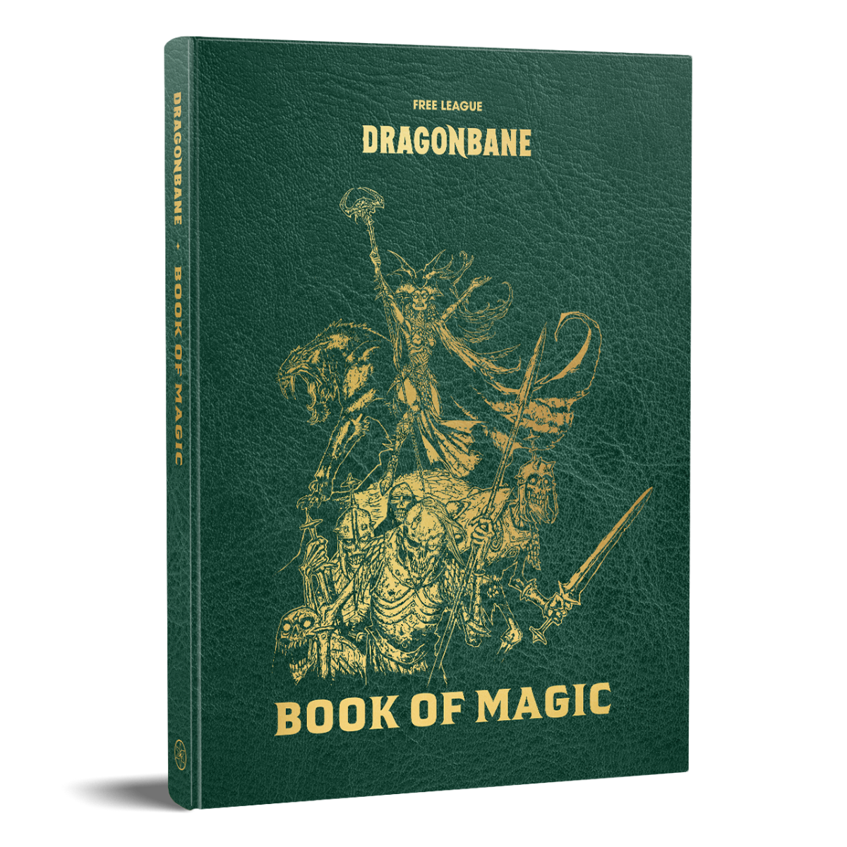 Free League Announces Double Header Dragonbane Kickstarter 6 Dragonbane The Book of Magic cover