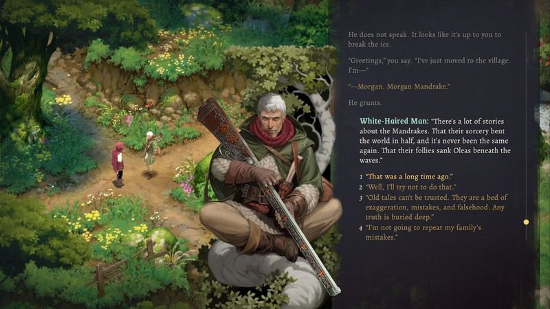 Fallen London Studio Announces Witchy Farm Sim Mandrake 6 A chat with Gideon in Mandrake